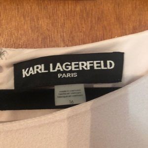 Karl Lagerfeld pink dress